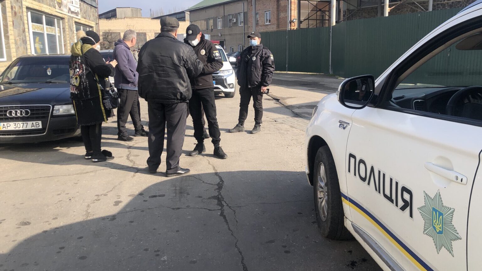 В Запорожской области угнали маршрутку