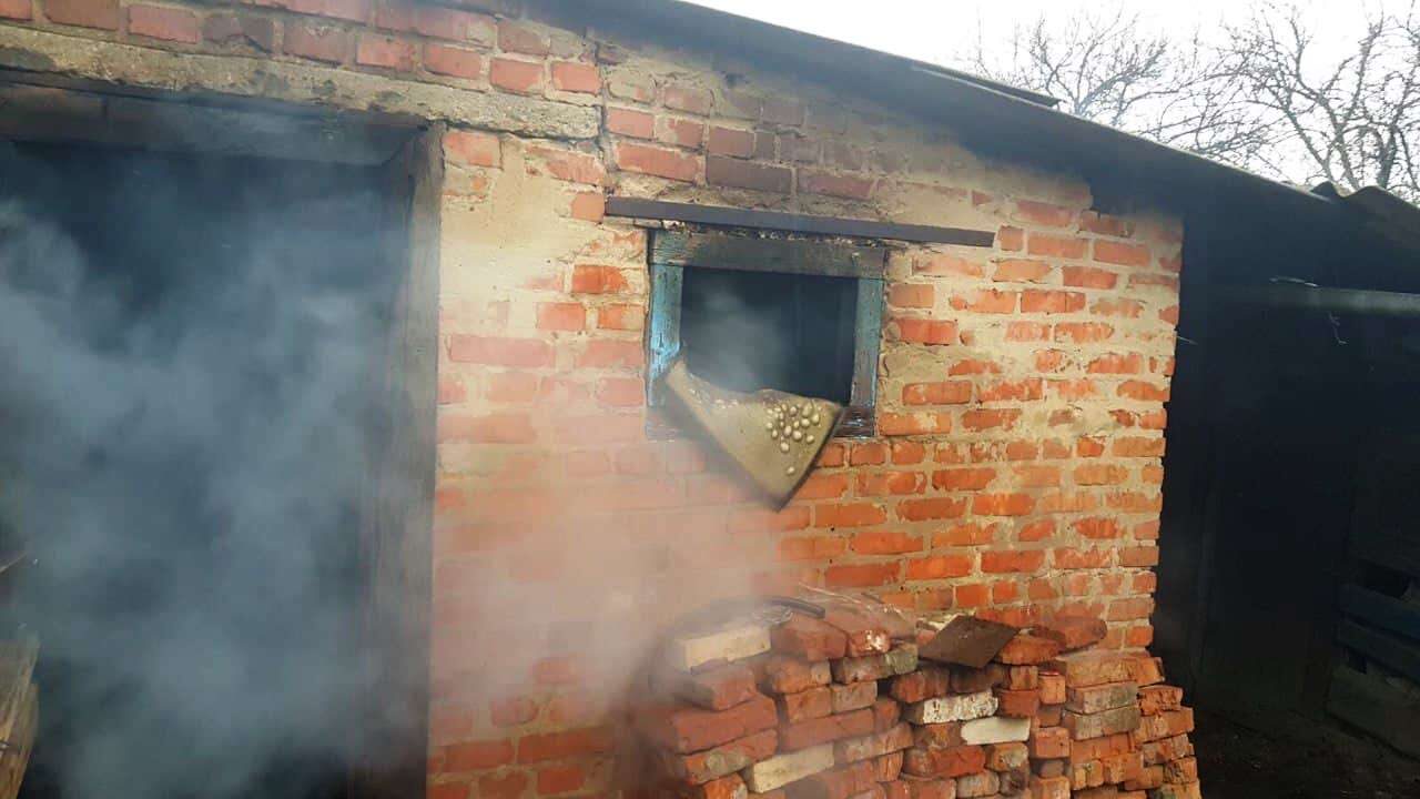 Под Запорожьем спасатели ликвидировали пожар в хозяйственной постройке, – ФОТО