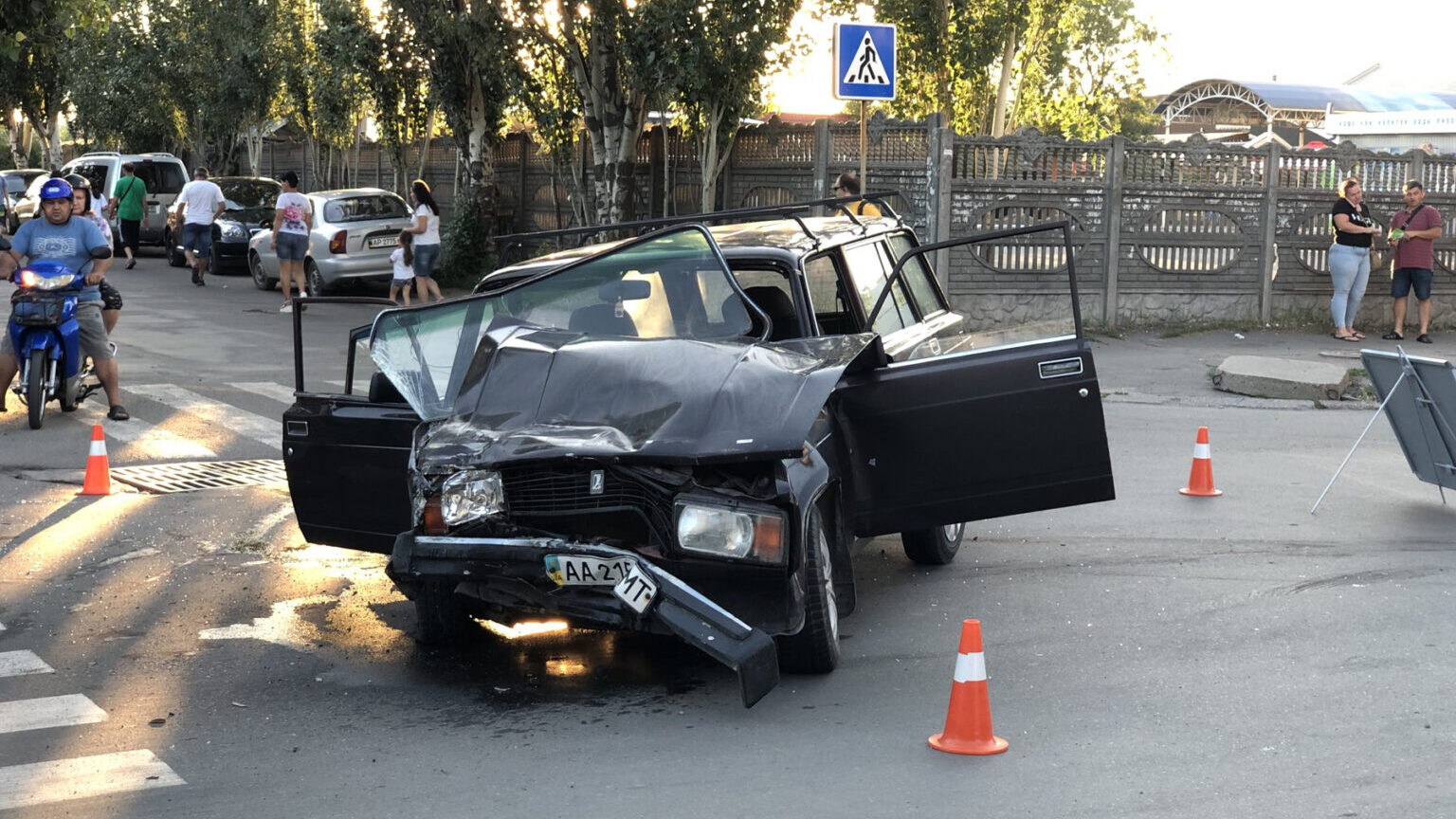 В Запорожской области в результате ДТП пострадал 3-летний ребенок, - ФОТО
