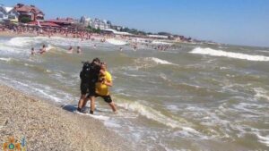 На запорожском курорте в море утонул молодой мужчина