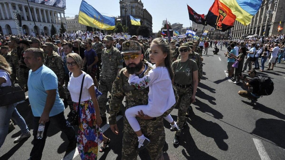 Як у 2021 році відбуватиметься Марш захисників України на День Незалежності