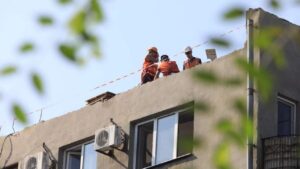 Крупный пожар в запорожском жилом доме: что уже сделано для его восстановления, — ФОТО