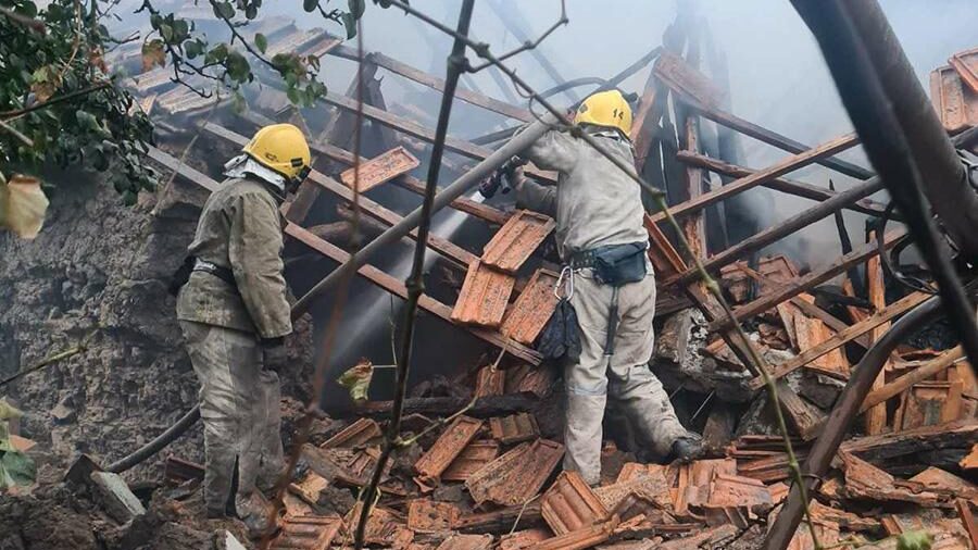 В Токмаке в доме взорвался газовый баллон: пострадавший получил 65% ожогов тела