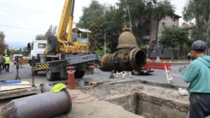 В Запорожье проводят замену сетей тепло- и водоснабжения на водопроводе, который обслуживает почти 70 тысяч горожан