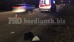 В Бердянске умерла женщина, которую сбил внедорожник