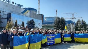 В Украине все атомные электростанции провели акции в поддержку Энергодара и Запорожской АЭС, - ФОТО, ВИДЕО