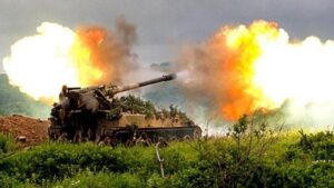 У Запорізькій області внаслідок ворожого обстрілу спалахнули дві квартири, чотири будинки та газопровід