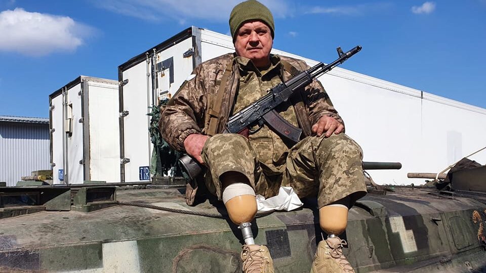 «Не смог сидеть дома»: мужчина с Закарпатья отправился на фронт без обеих ног