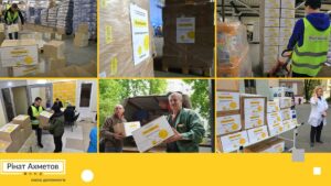 90 днів війни: Фонд Ріната Ахметова надає гуманітарну та психологічну допомогу жителям України