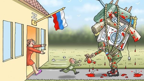  У Пологах окупанти вкрали з приватного будинку побутову техніку, газовий балон та інструменти 