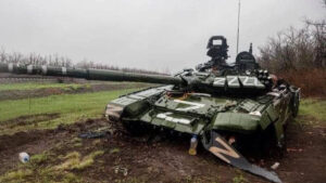 На Запоріжжі наші захисники наосліп підбили ворожий танк, - ВІДЕО