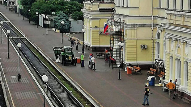 Оккупанты не смогли запустить поезд из Мелитополя в Крым