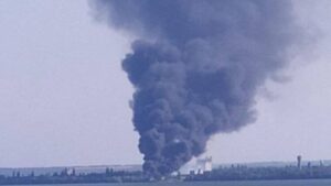 В районе Каменки-Днепровской ВСУ ударили по вражескому складу боеприпасов, - ВИДЕО