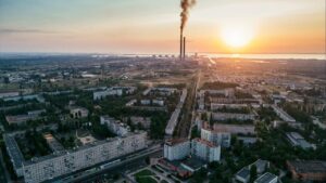 У тимчасово окупованому Енергодарі нема кому гасити пожежі