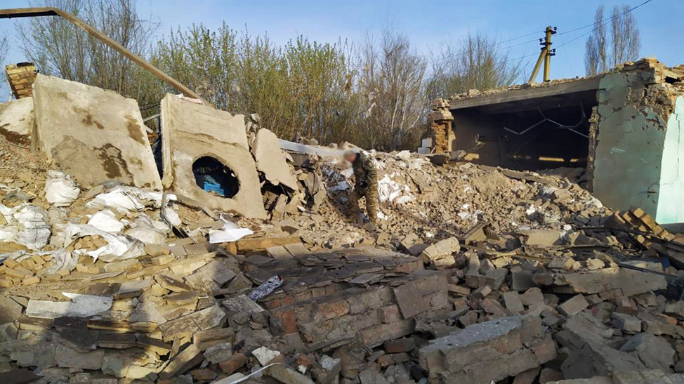 Ворог атакував Запорізьку область з РСЗВ «Смерч», С-300 та авіації: вщент зруйновані будинки й храм, є постраждалі, — ФОТО