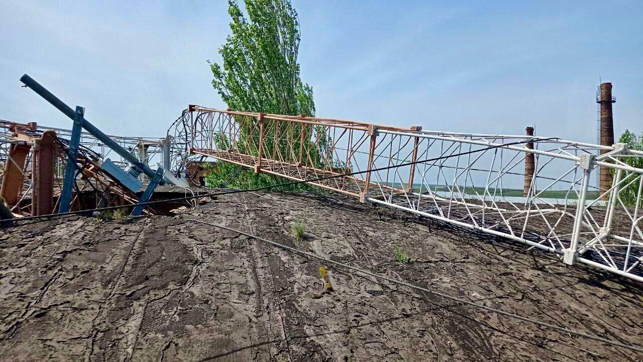 Станція мобільного зв'язку зупинила російську ракету, що летіла на Запоріжжя 