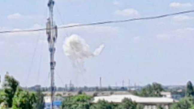 Що окупанти розміщували на місці «бавовни» в Бердянську, — ЗМІ