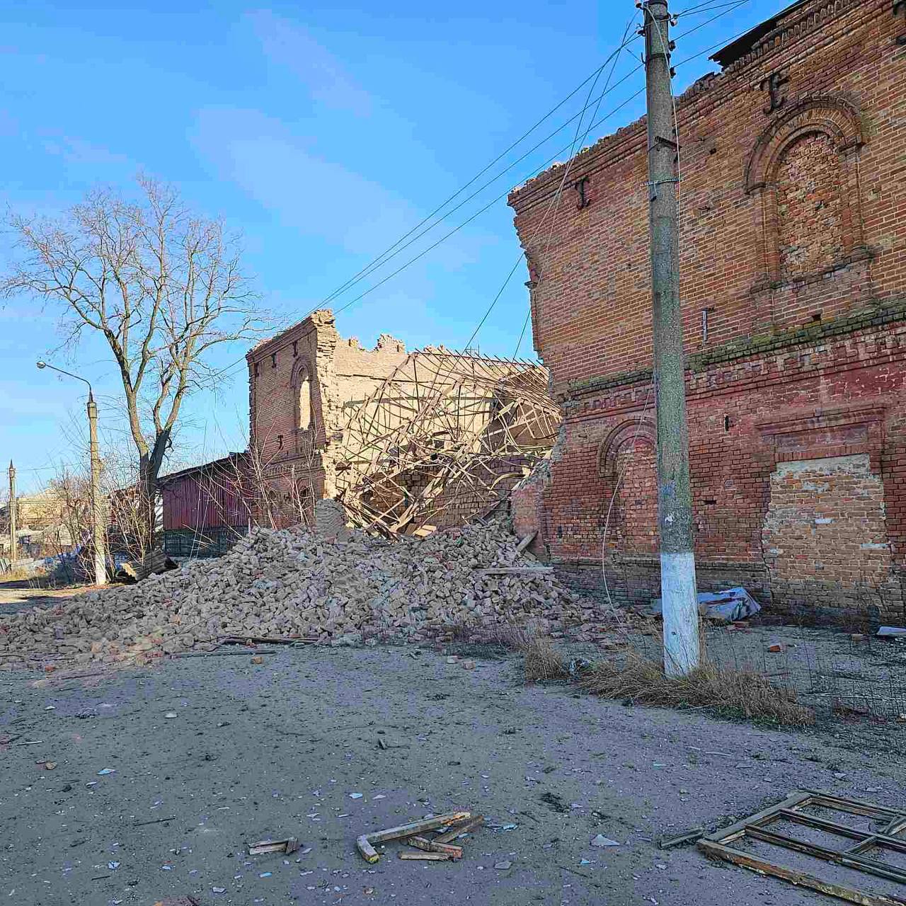ЗОВА: в Запорожской области из-за вражеских ударов разрушены 57 памятников архитектуры