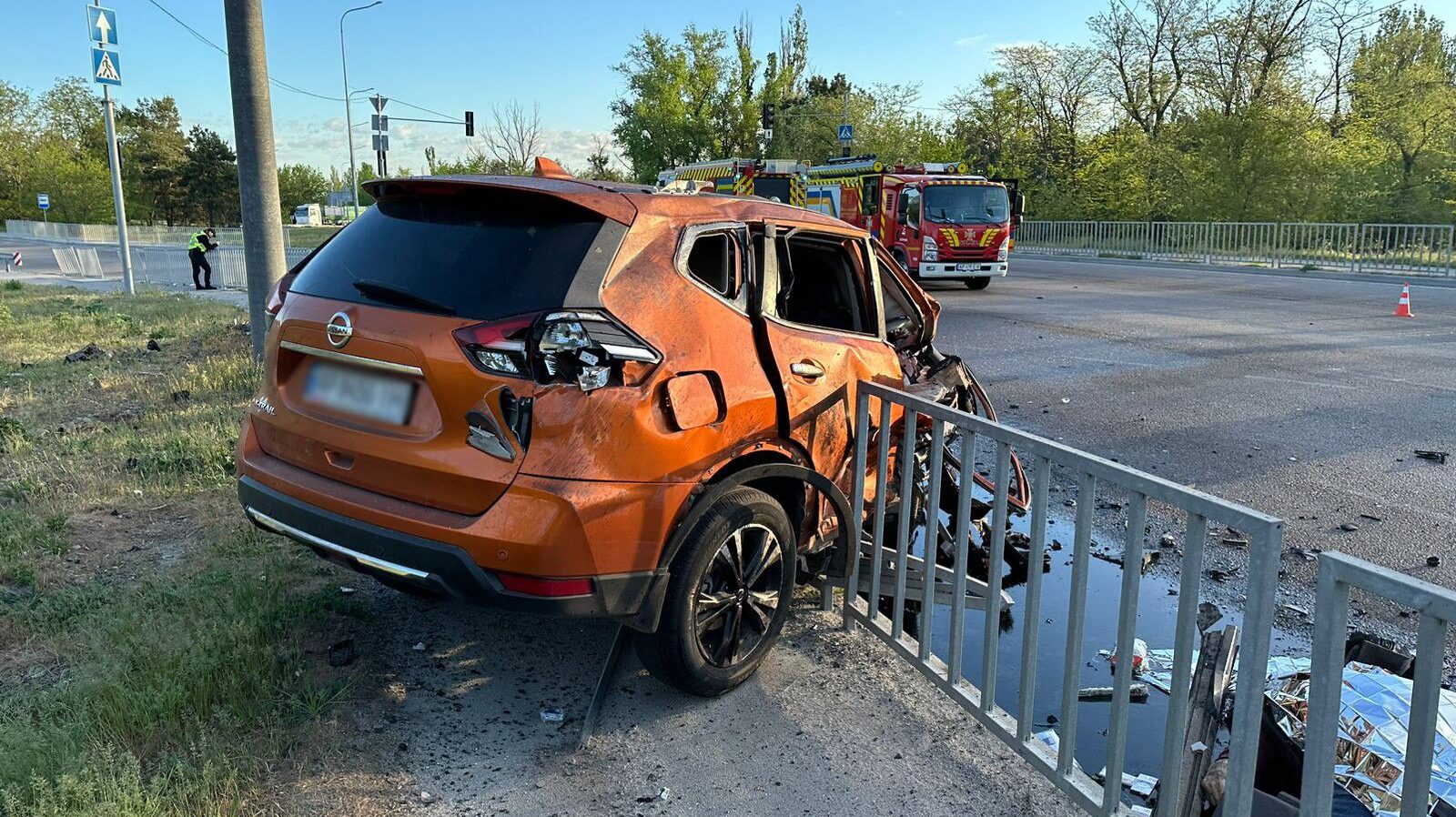 В полиции сообщили подробности утренней смертельной аварии в Запорожье, — ФОТО