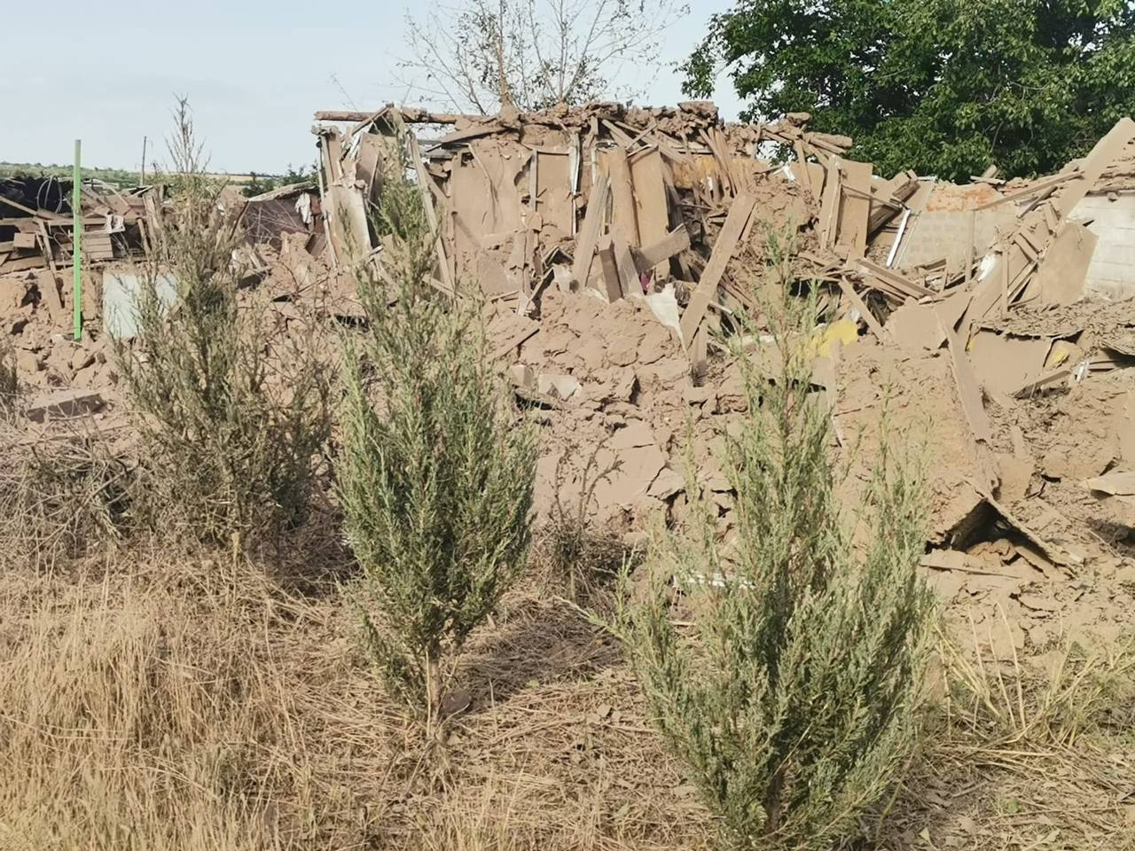Ворог знову завдав авіаудар по Запорізькій області