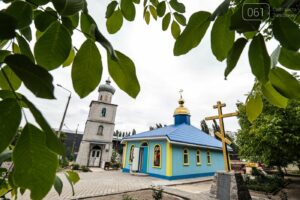 У Запоріжжі відновили розбитий ракетним ударом храм, - ФОТО
