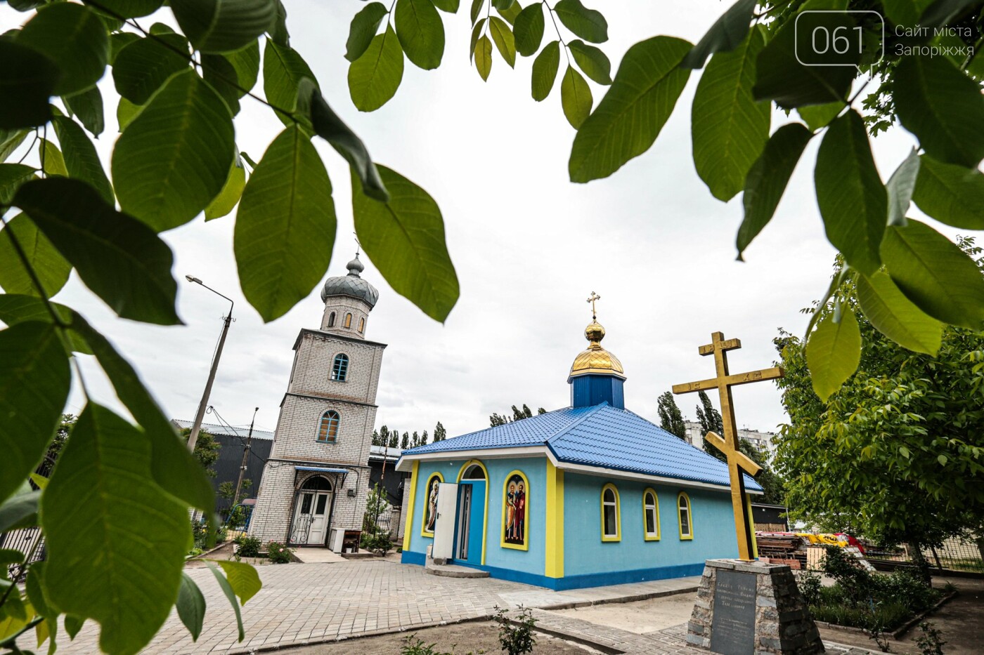 У Запоріжжі відновили розбитий ракетним ударом храм, - ФОТО