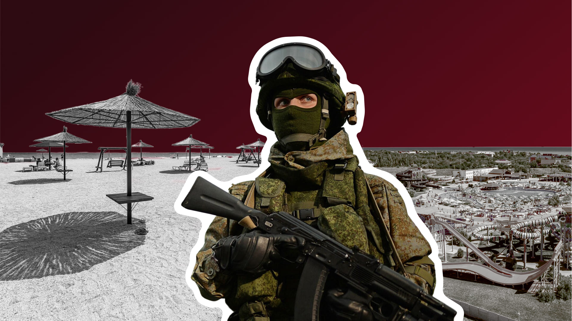 Безлюдные пляжи и пустые базы отдыха: в Запорожской области россияне имитируют успешный курортный сезон на оккупированном Азовском море