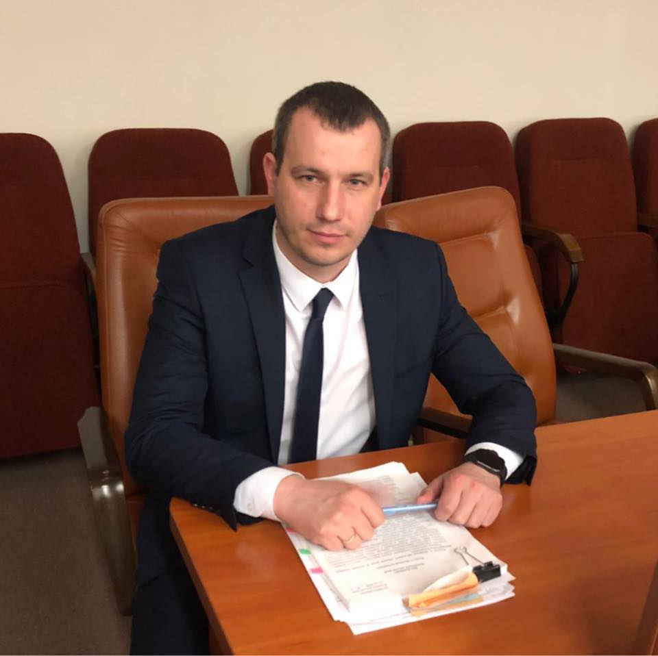 Директор департаменту правового забезпечення Запорізької міської ради Максим Денщік
