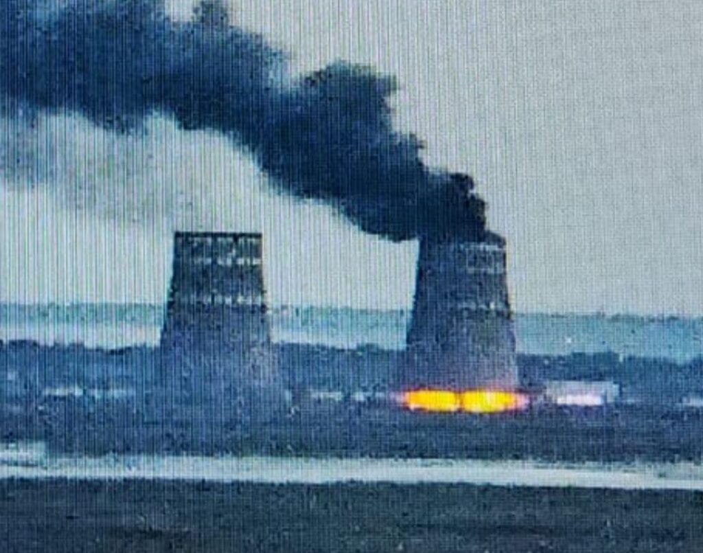Росіяни влаштували пожежу на Запорізькій атомній електростанції: що відомо