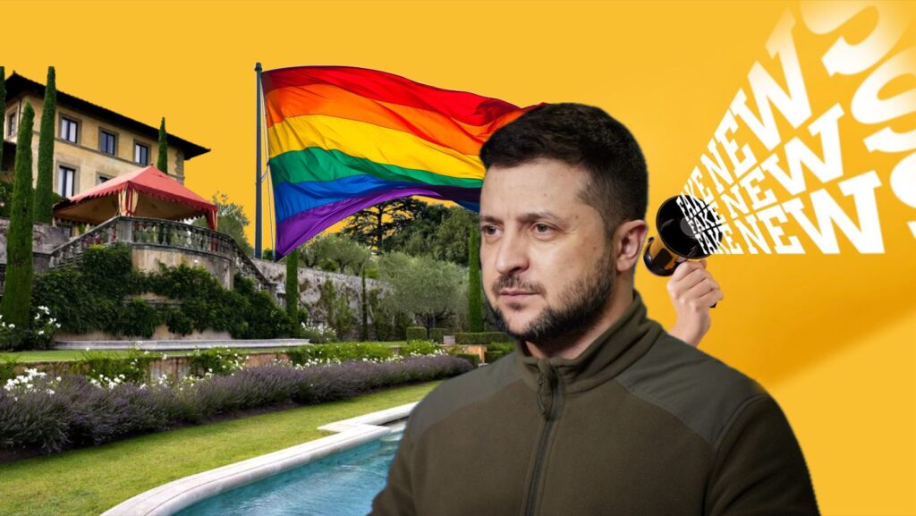 Нова вілла Зеленського та шкілький курс про сексуальну орієнтацію: яку брехню ворожа пропаганда просувала у Запорізькій області