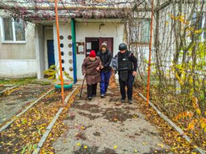 В Харьковской области для эвакуации гражданских привлекли бронированную технику ГСЧС