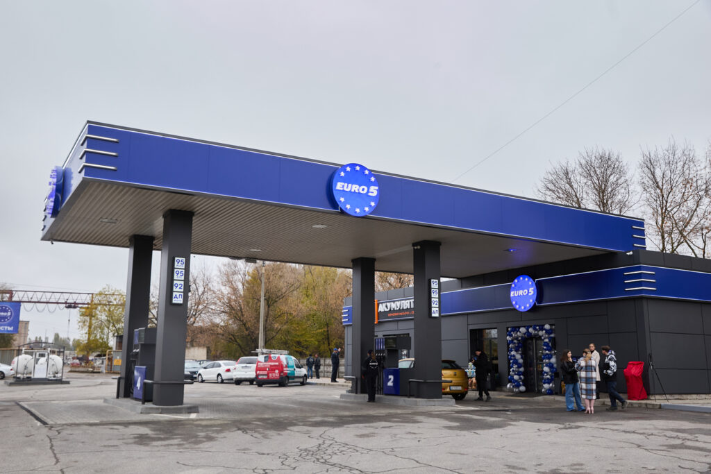 EURO 5 відкриває у Запоріжжі 12-ту станцію – новий автозаправний комплекс на правому березі