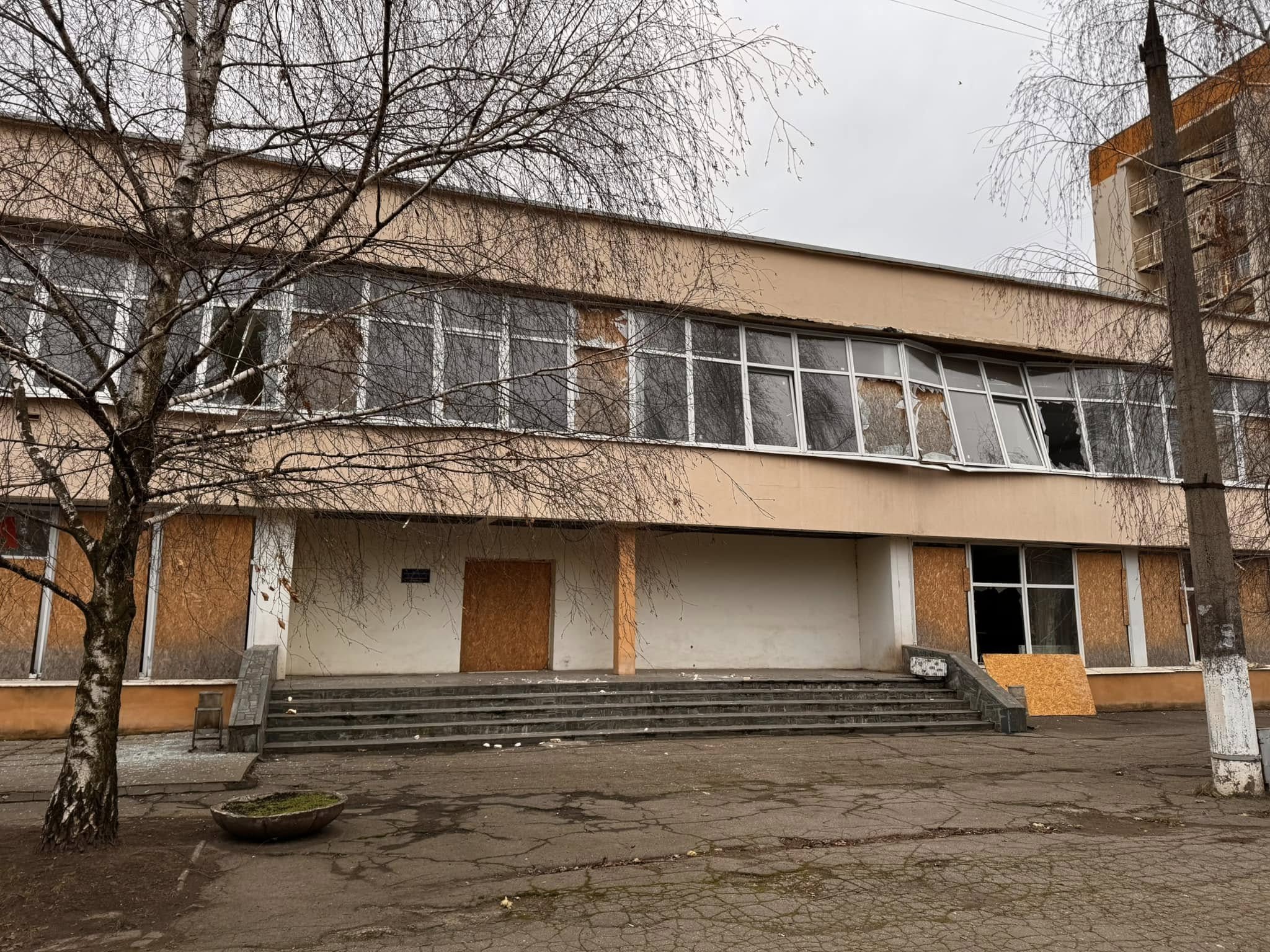 В результате российской атаки поврежден один из университетов Запорожья, — ФОТО