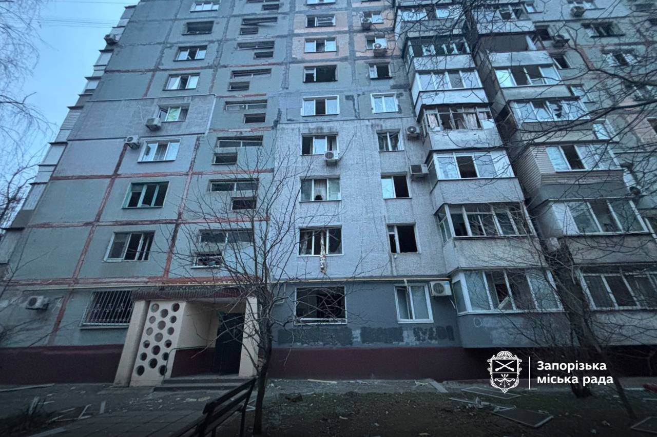 Масований російський удар по Запоріжжю: стало відомо скільки будинків пошкоджено, — ВІДЕО
