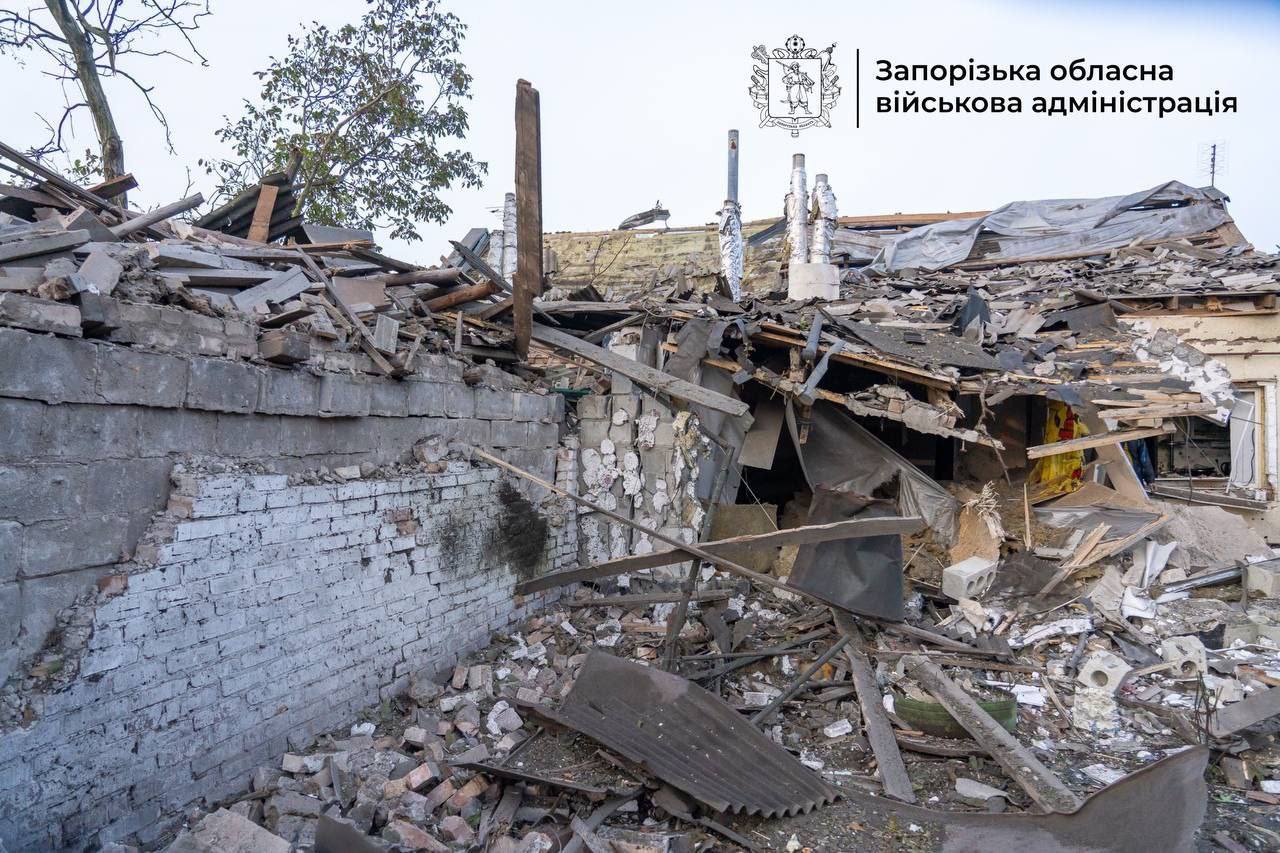 Обстрелы из РСЗО и артиллерии: враг нанес 490 ударов по Запорожской области