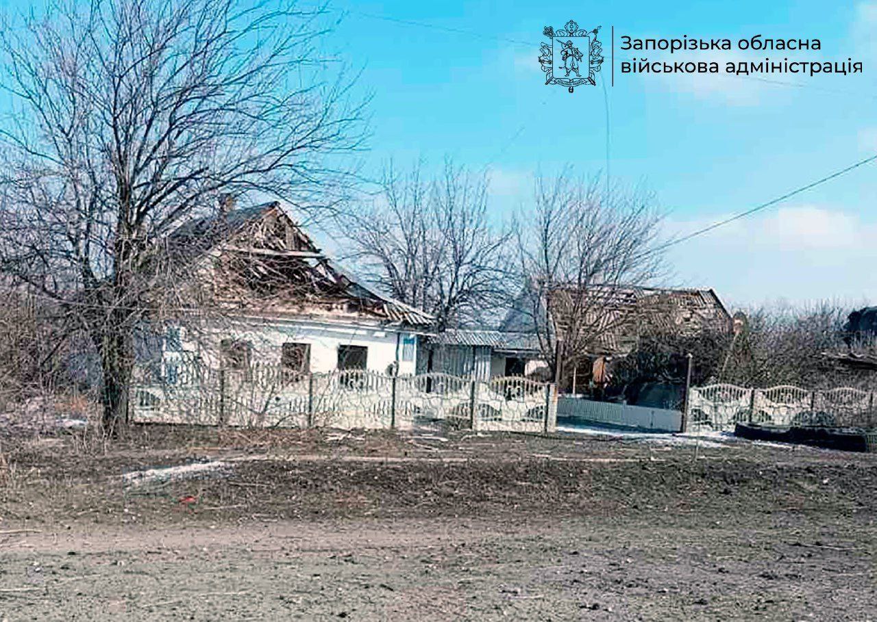 Під ворожим вогнем були 10 міст та сіл: ворог завдав 426 ударів по Запорізькій області