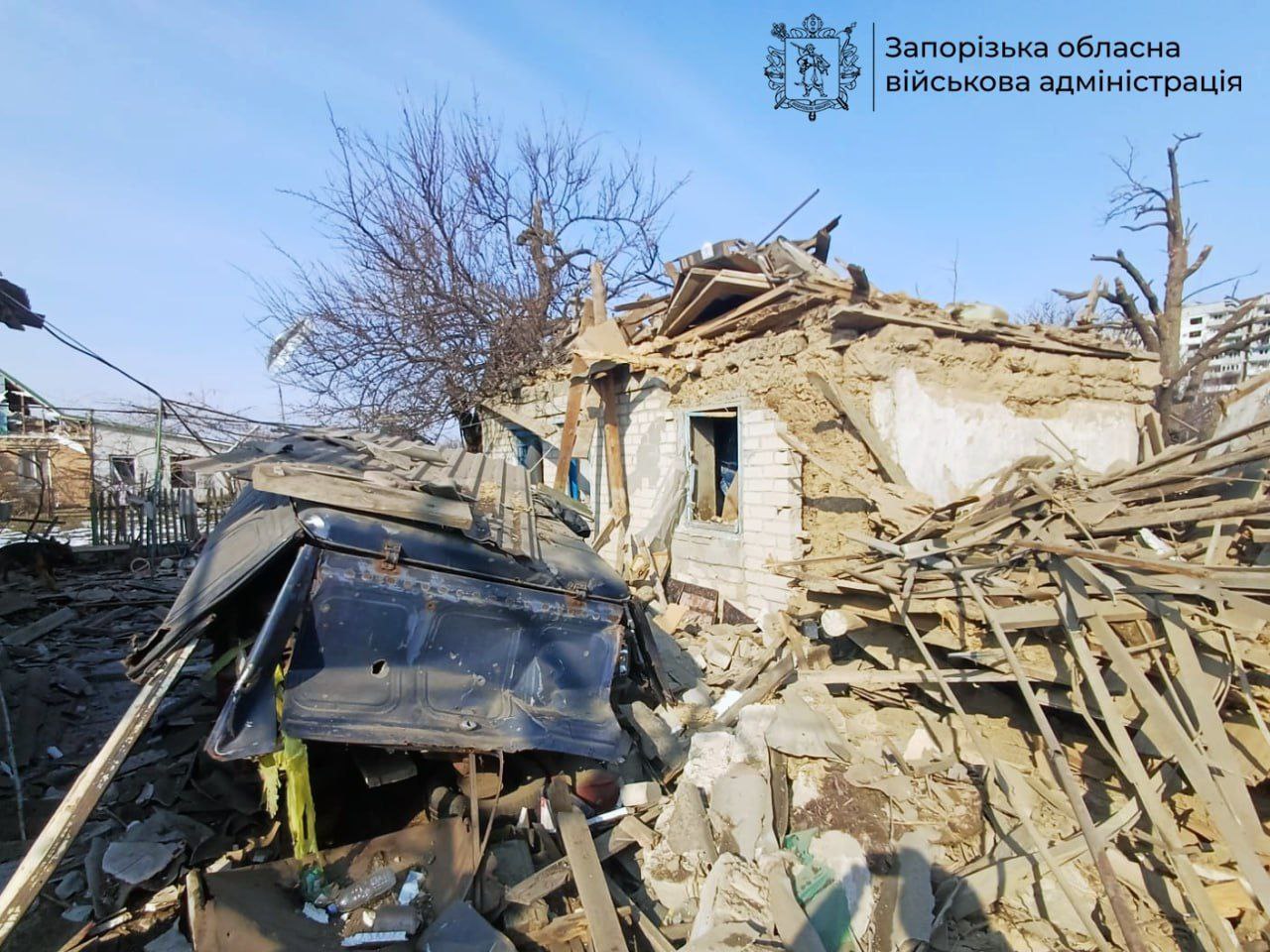 Ворог атакував 13 міст та сіл, завдавши 400 ударів по Запорізькій області