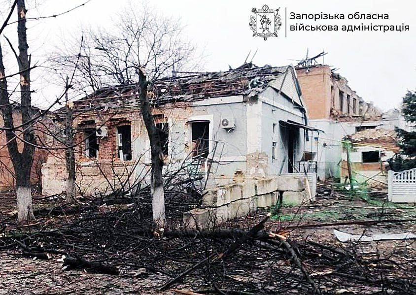 Під обстріли російських військ потрапили сім населених пунктів Запорізької області: надійшло чотири повідомлення про пошкодження