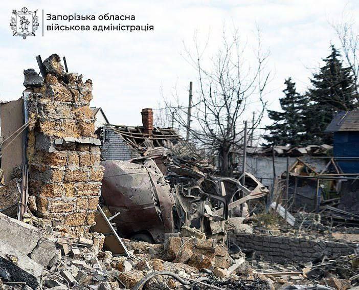 Під обстрілами були 10 міст та сіл: ворог завдав 536 ударів по Запорізькій області