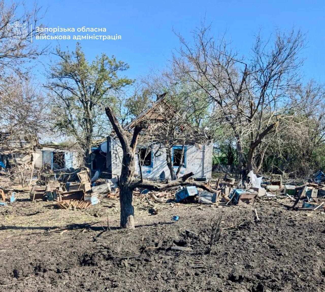 Російські війська обстріляли Запорізьку область КАБами: одна людина отримала важке поранення