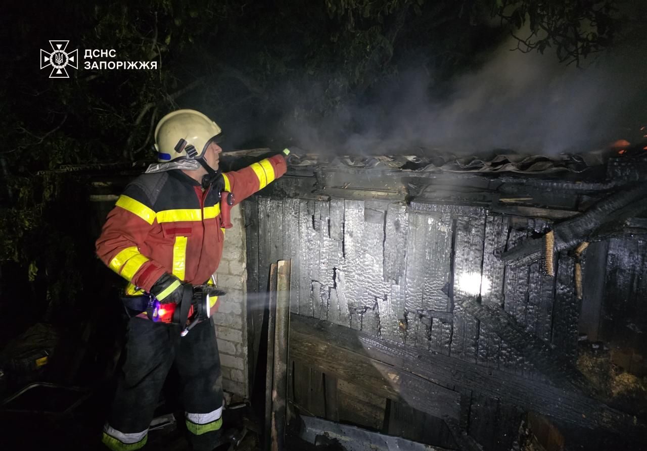 Вночі у Запоріжжі сталася пожежа: загинув 66-річний чоловік