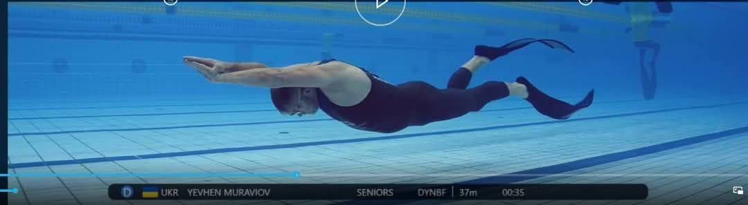 Уроженец Энергодара установил мировой рекорд по фридайвингу