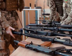 В окупованому Бердянську серед студентів педагогічного університету стартували військові тренування