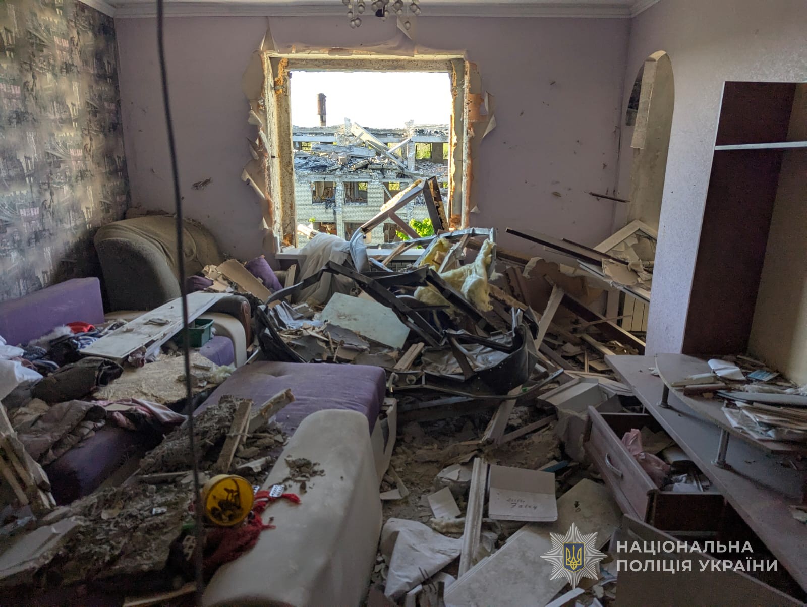 Знищено майно людей: наслідки ворожих ударів по Запорізькій області 8 травня, — ФОТО