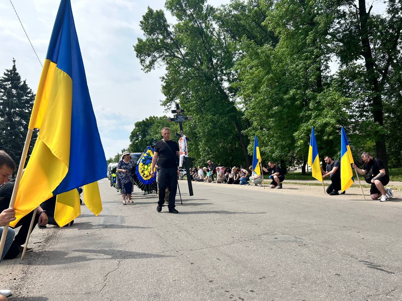 Больше года считался пропавшим без вести: в Вольнянске попрощались с павшим защитником