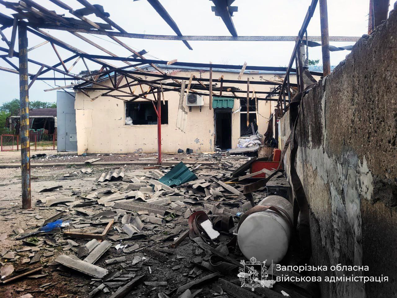 Під російським вогнем були 14 міст та сіл: ворог завдав 496 ударів по Запорізькій області