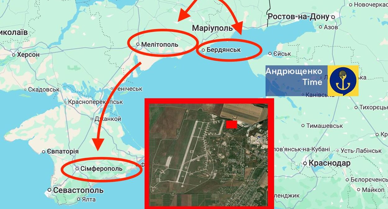 Вночі біля Мелітополя та Бердянська чули вибухи: що відомо
