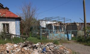 У прифронтовому Гуляйпіллі жити під обстрілами залишаються близько двох тисяч мешканців