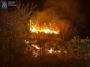 Нічна атака Запоріжжя: поліція відкрила провадження за фактом вчинення воєнного злочину