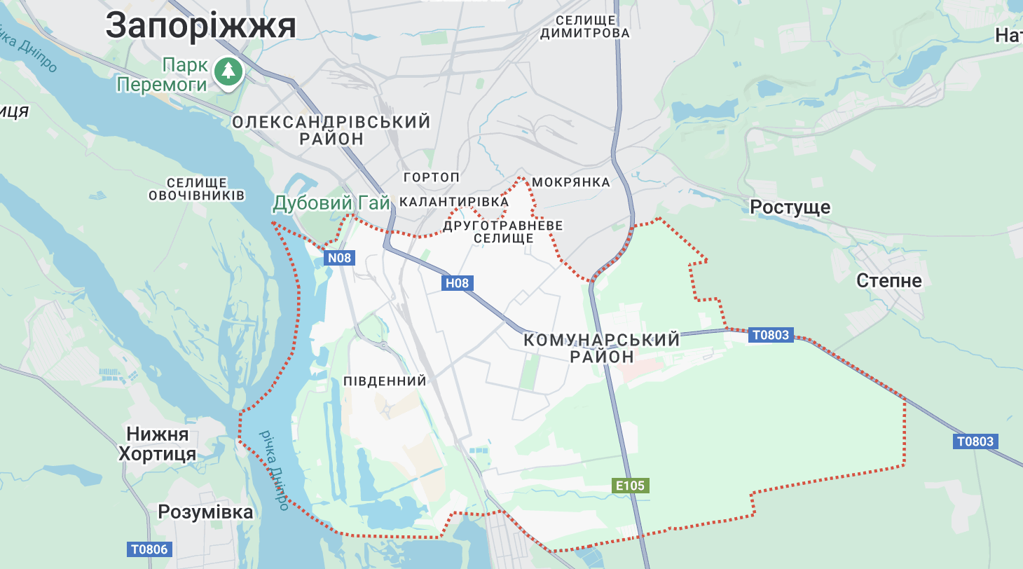 У Запоріжжі завершили електронне опитування щодо перейменування Комунарському району: за яку назву проголосували містяни